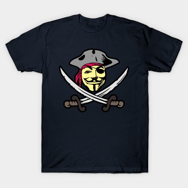 Anonymous Pirate T-Shirt by Urbanic